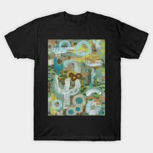 Art Acrylic artwork abstract painting T-Shirt